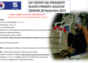 XIII Trofeo dei Presidenti di Genova